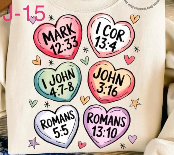 J-15 Scripture Hearts