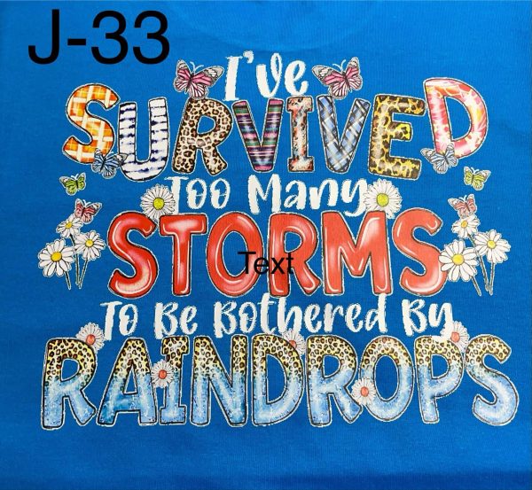 J-33  I've Weathered Too Many Storms