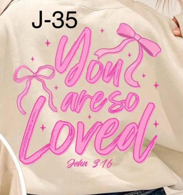 J-35 You Are So Loved  John 3:16