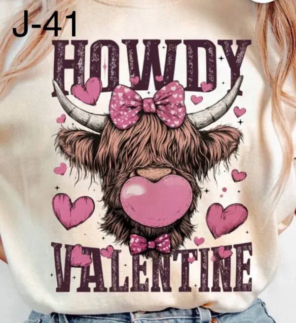 J-41 Howdy Valentine  Heartland Cow