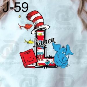 J-59  Dr. Seuss Letter - Personalized