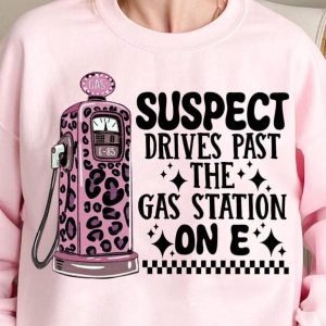 Suspect Drives By The Gas Station On E