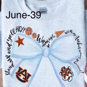June-39 White Bow War Eagle Auburn