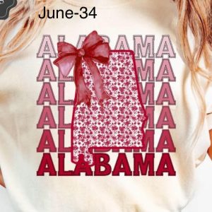 June-34 Alabama State Outline