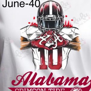 June-40 Alabama Football Player