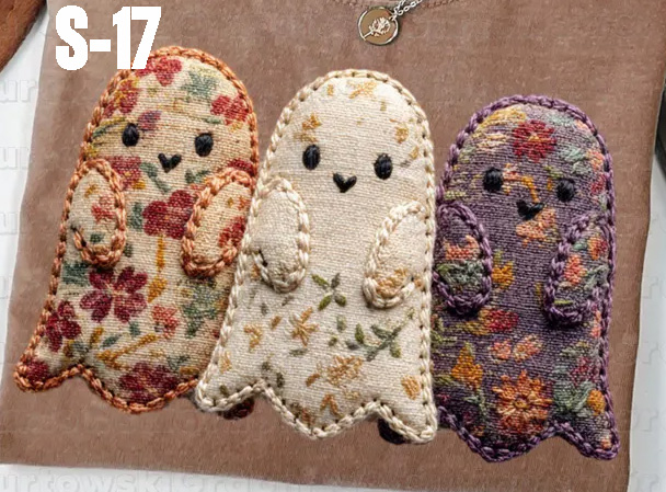 S-17 Three Quilted Ghosts