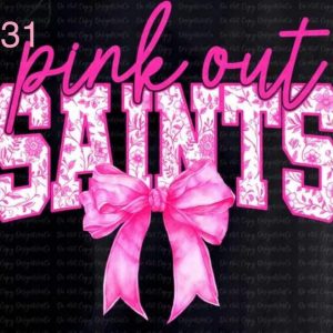 S-31 Saints Pink Out