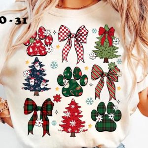 O-31 Ribbons Paws Trees