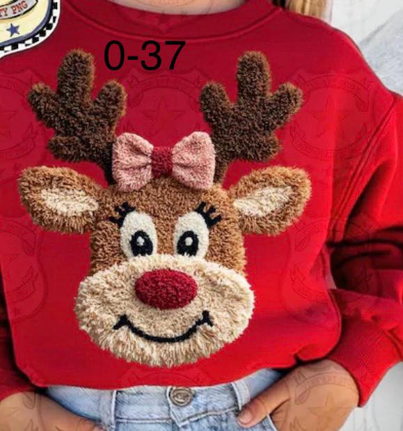 O-37 Plush Female Reindeer