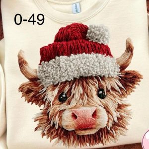 O-49 Highland Cow Faux Yarn