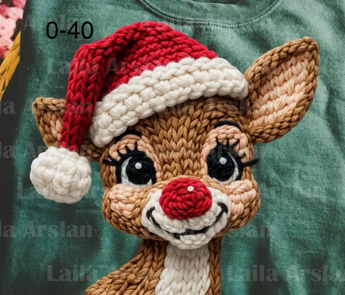 O-40 Rudolph Faux Yarn