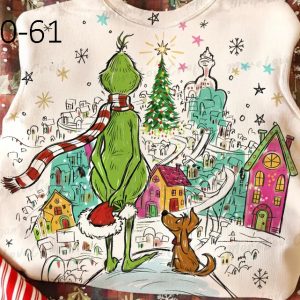 O-61 Grinch Dog Overlooking Whoville