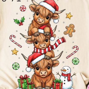 O-71 Three Highland Cows