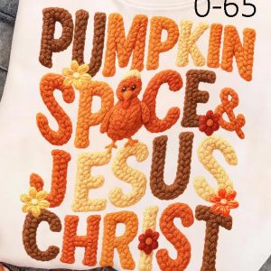 O-65 Pumpkin Spice & Jesus Christ Faux Yarn