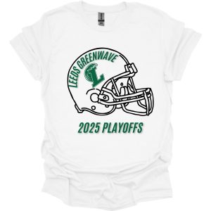 Leeds Greenwave 2025 Playoffs Helmet