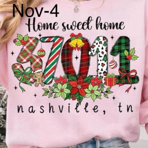 Nov-4 Home Sweet Home ZIP and City Personalized