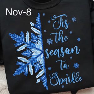 Nov-8 Tis The Season To Sparkle Snowflake
