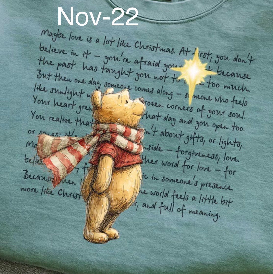 Nov-22 Pooh Looking At The North Star
