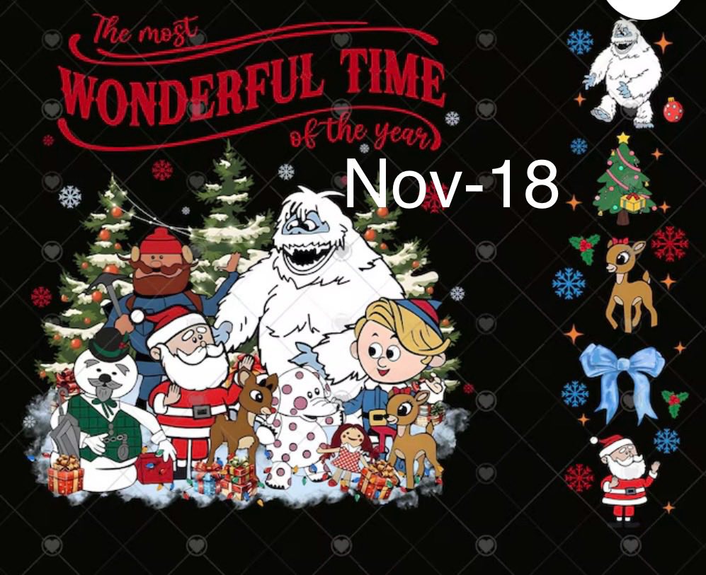 Nov-18 It's The Most Wonderful Time Of The Year Retro