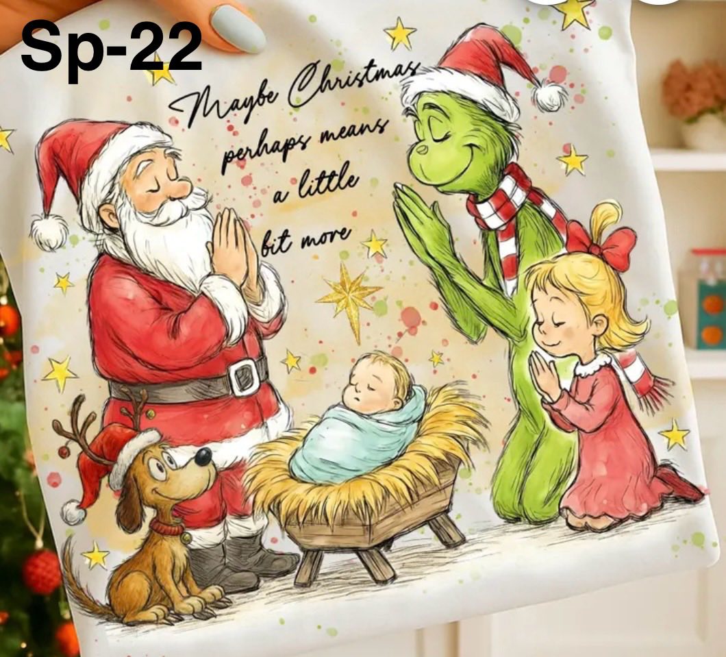 SP-22 Maybe Christmas Perhaps Means A Little Bit More S B G S