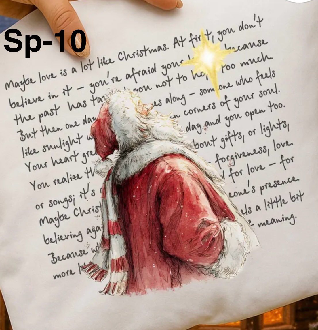 SP-10 Santa Looking At the North Star