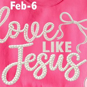 Feb-6 Loves Like Jesus Faux Pearls