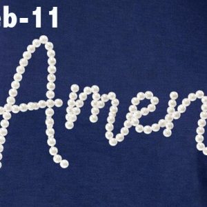 Feb-11 Amen Faux Pearls