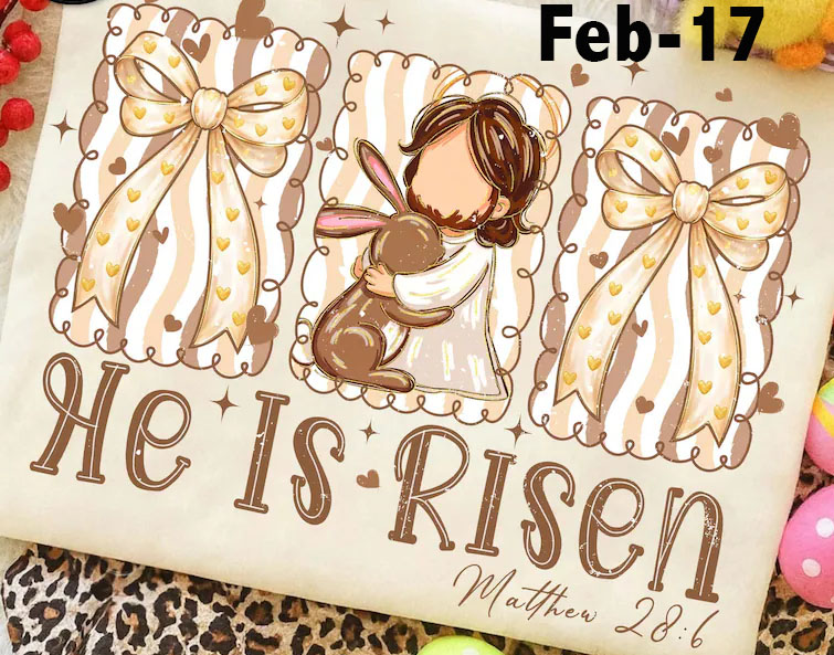 Feb-17 He Is Risen Three Panel