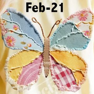 Feb-21 Butterfly Quilted Pattern