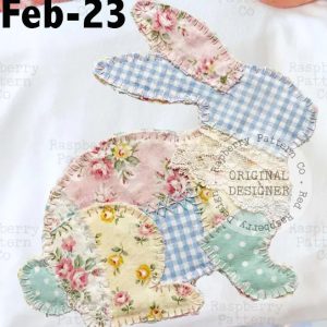 Feb-23 Bunny Quilted Pattern