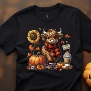 Spooky Season Highland Cow