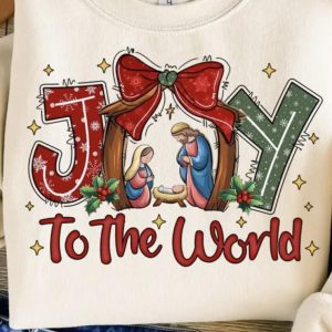 Joy To The World Natvity Scene
