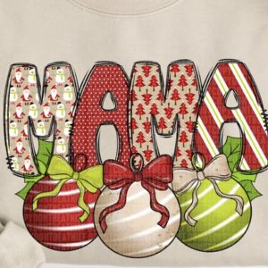 Mama Christmas Balls, Personalized