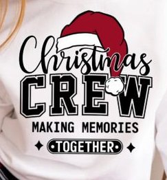 Christmas Crew Making Memories Together