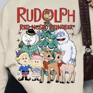 Rudolph Red Nosed Reindeer Retro