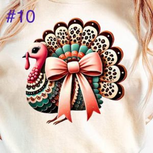 10 - Turkey With Bow