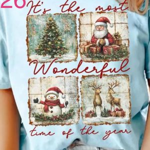 26 - It's The Most Wonderful Time Of The Year Four Pane