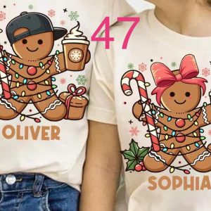 47 - Male / Female Gingerbread Personalized