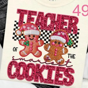 49 - Teacher Cookies Gingerbread Men