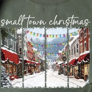 Small Town Christmas City Street