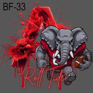 BF-33 Roll Tide  Elephant