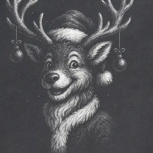 BF-6 Reindeer, B/W