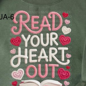JA-6 Read Your Heart Out Faux Yarn