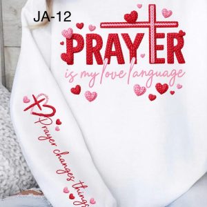 JA-12 Prayer Is My Love Language Faux Yarn
