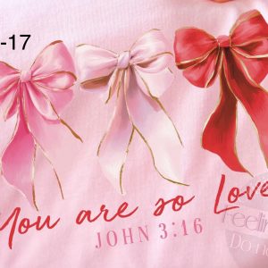 JA-17 You Are Loved  Three Bows