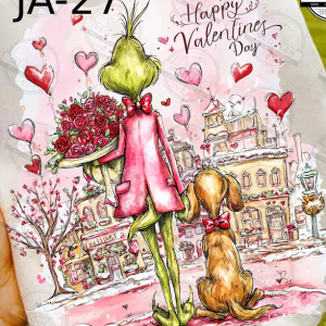 JA-27 Happy Valentine's Day Grinch