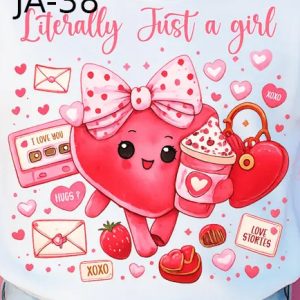 JA-38 Literally Just A Girl  Heart
