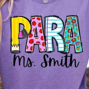 Para  Ms. Smith  Personalized
