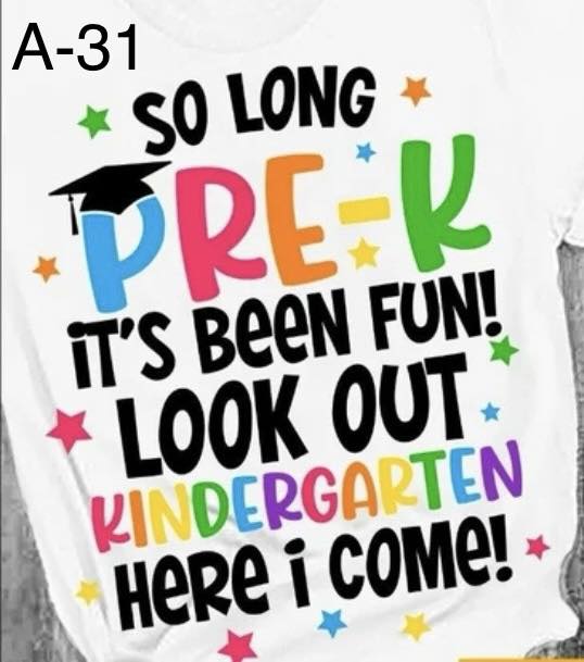 A-31 So Long Pre-K