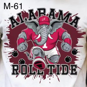 M-May-61 Alabama Roll Tide Elephant